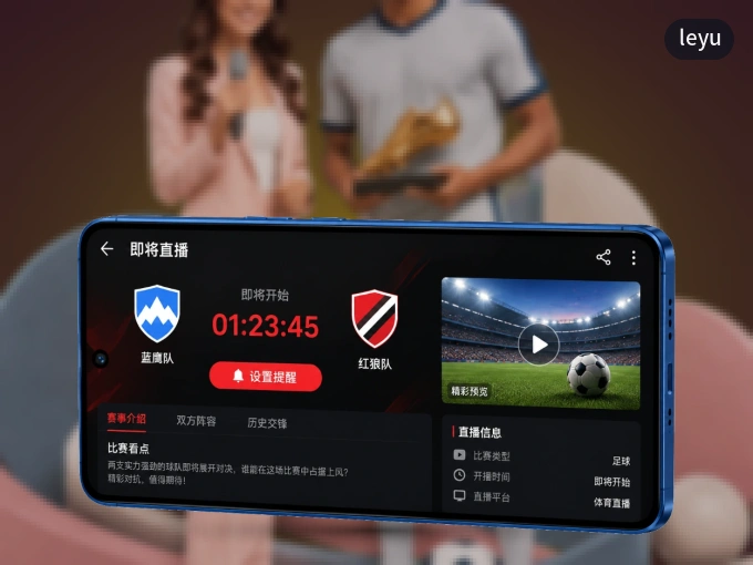 leyu APP，精彩赛事触手可得